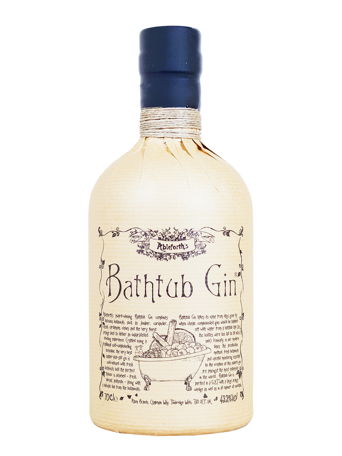 Ableforth Bathtub Gin - 0,7L 43,3% vol