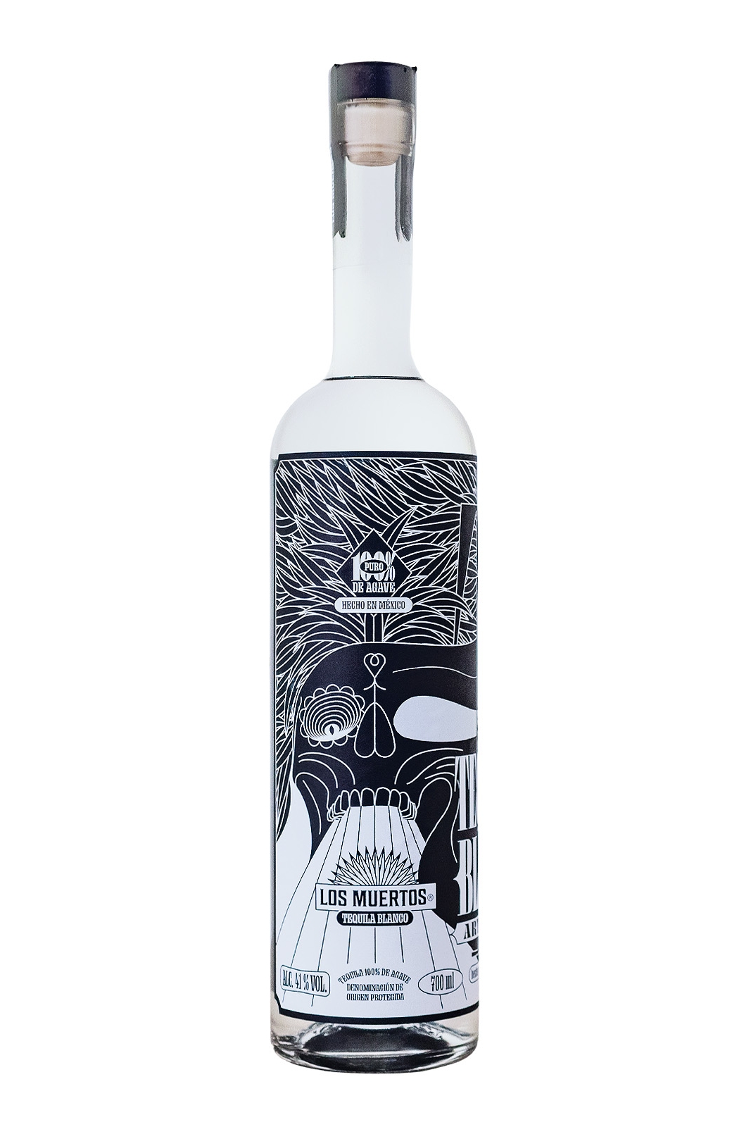 Los Muertos Blanco Tequila - 0,7L 41% vol Los Muertos Blanco Tequila - 0,7L 41% vol