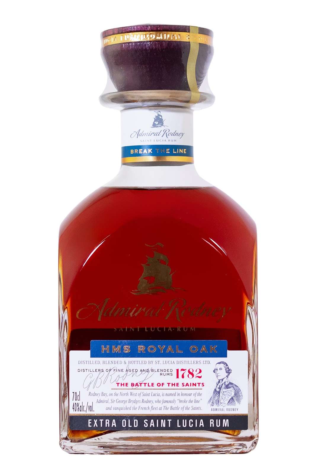 Admiral Rodney HMS Royal Oak Rum - 0,7L 40% vol