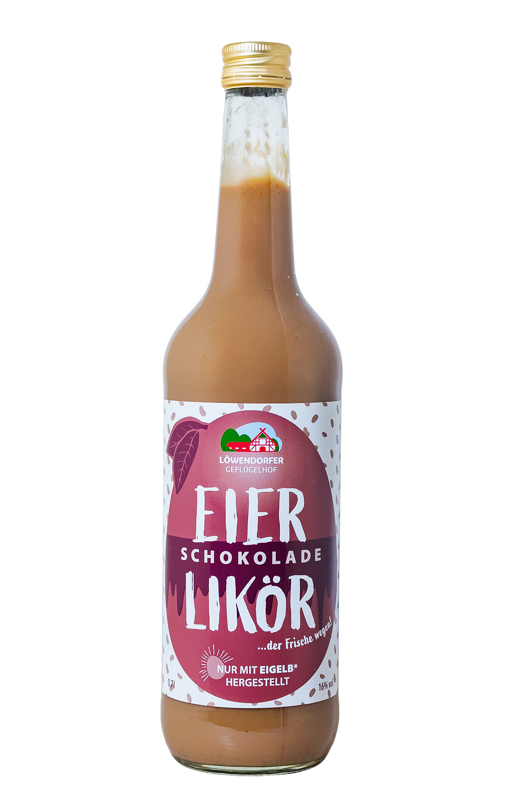 Löwendorfer Schokolade Eierlikör - 0,7L 16% vol