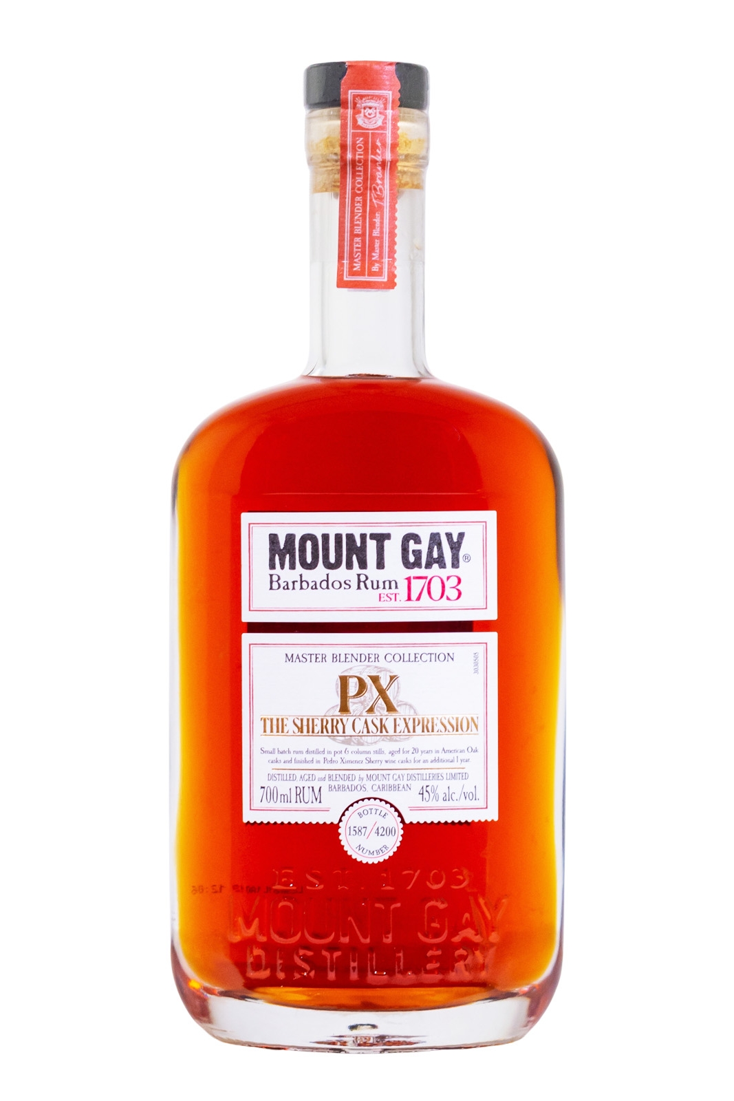 Mount Gay Sherry Cask Rum - 0,7L 45% vol