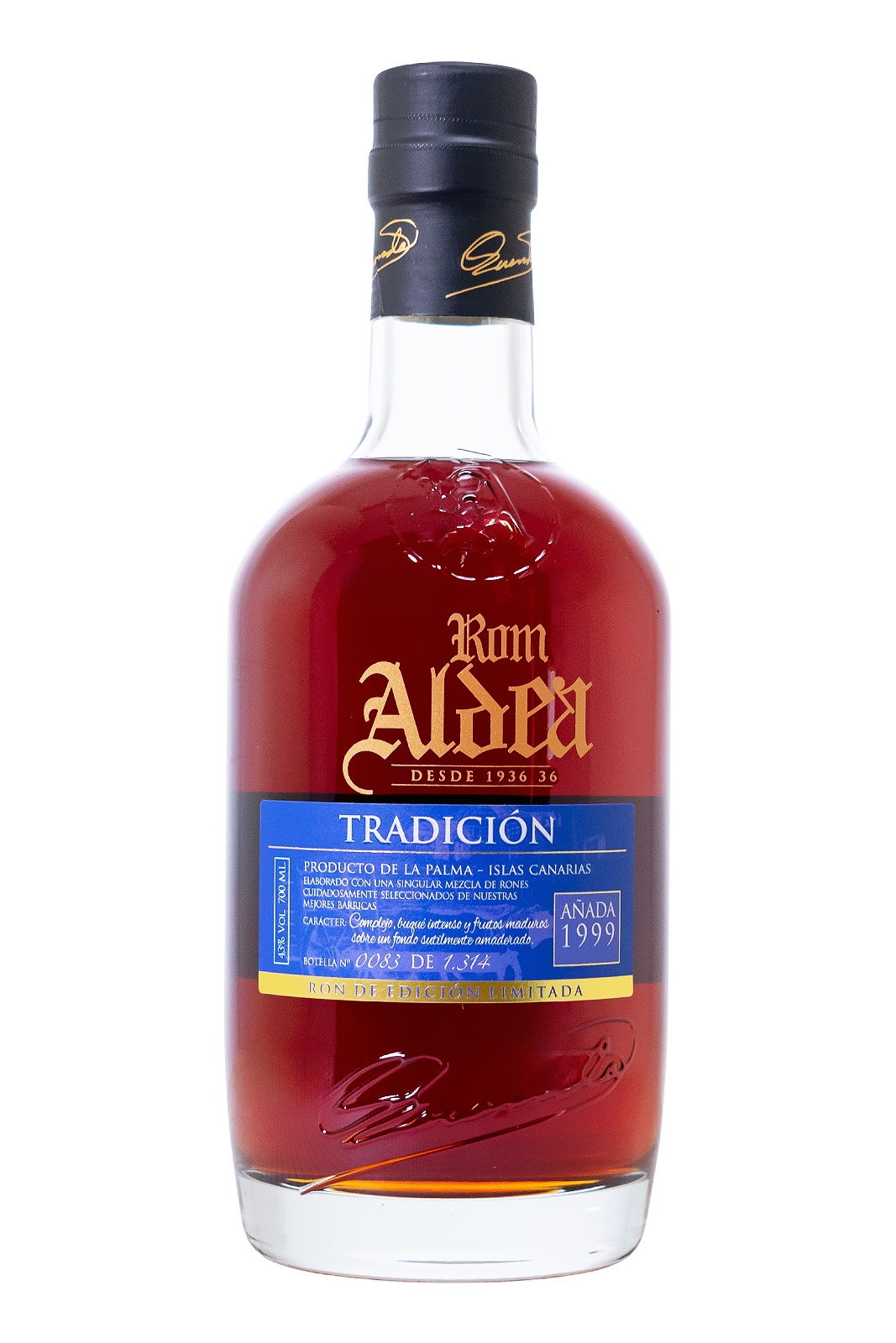 Ron Aldea Tradicion min. 20 Jahre - 0,7L 43% vol