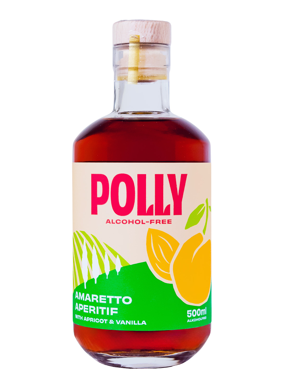 POLLY Amaretto Aperitif alkoholfrei - 0,5L 