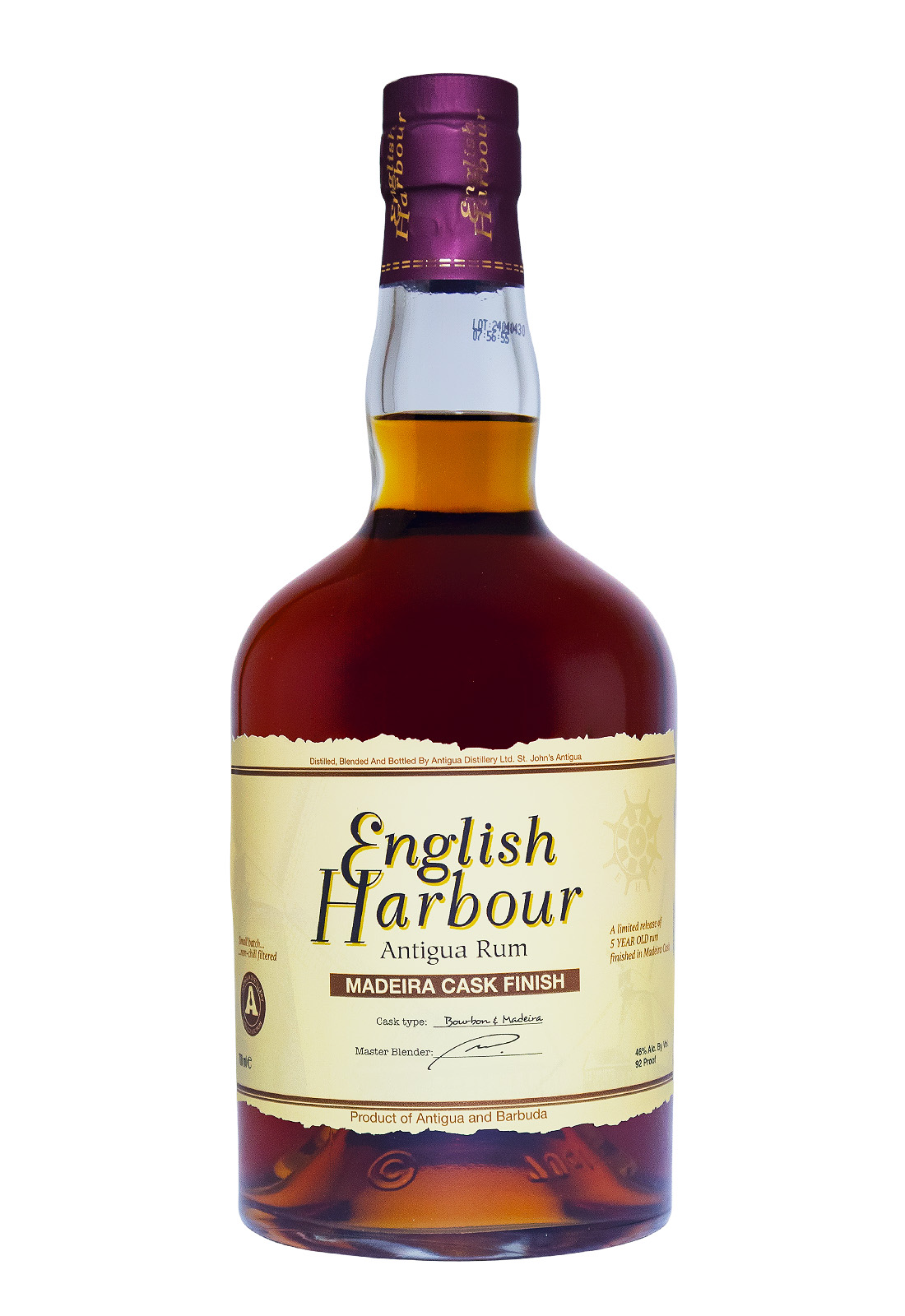 English Harbour Madeira Cask Finish Rum - 0,7L 46% vol