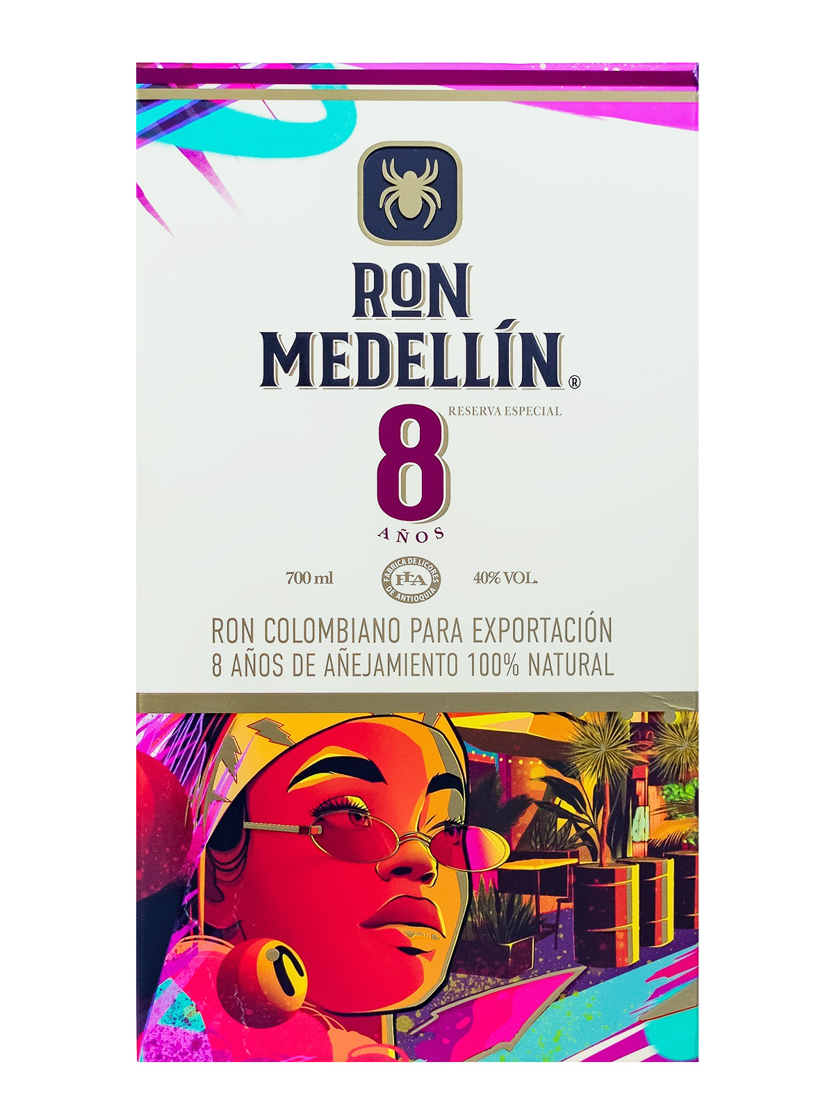 Ron Medellin 8 Jahre - 0,7L 40% vol Ron Medellin 8 Jahre - 0,7L 40% vol