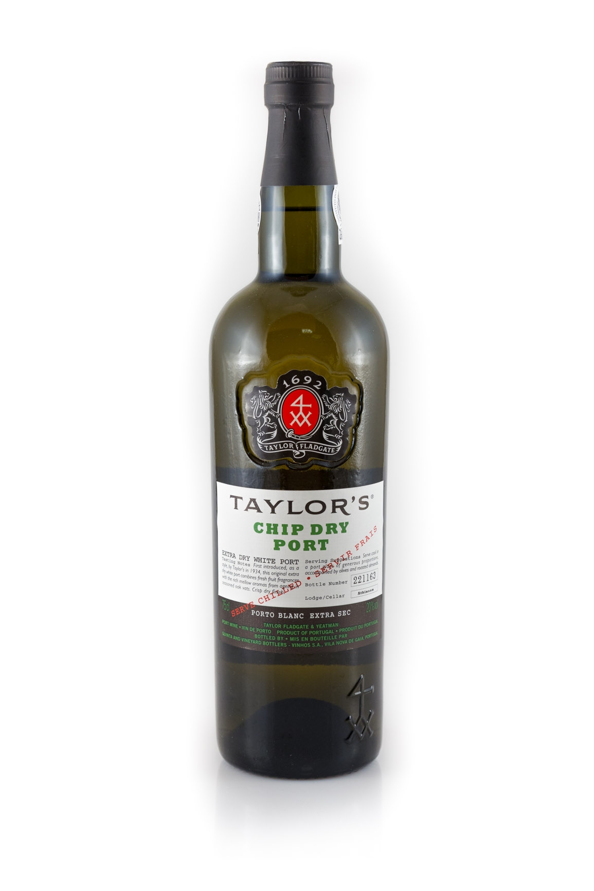 Taylors Chip Dry Port - 0,75L 20% vol Taylors Chip Dry Port - 0,75L 20% vol