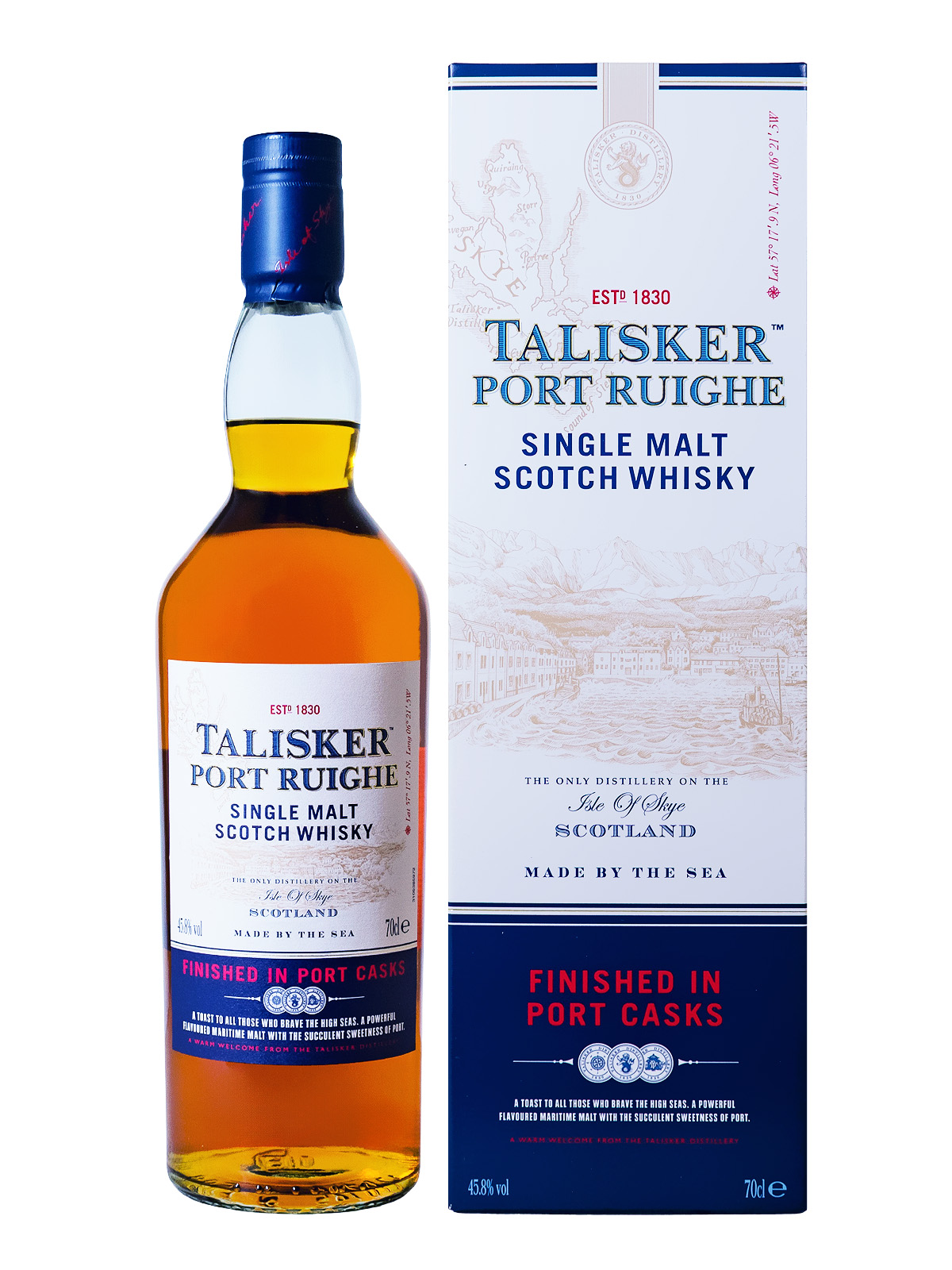 Talisker Port Ruighe Single Malt Scotch Whisky - 0,7L 45,8% vol