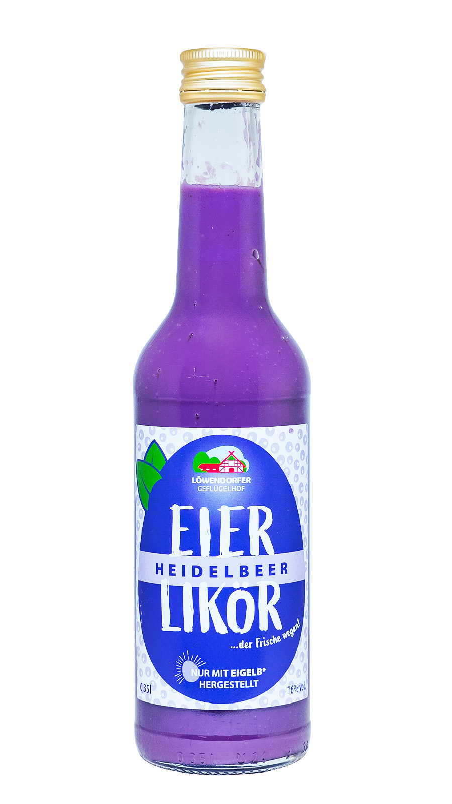Löwendorfer Heidelbeer Eierlikör - 0,35L 16% vol