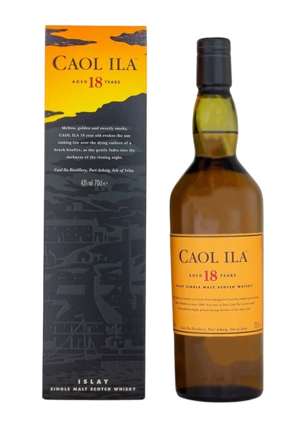 Caol Ila 18 Jahre Islay Single Malt Scotch Whisky - 0,7L 43% vol Caol Ila 18 Jahre Islay Single Malt Scotch Whisky - 0,7L 43% vol