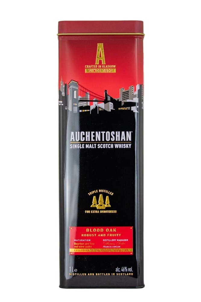 Auchentoshan Blood Oak Single Malt Scotch Whisky - 1 Liter 46% vol