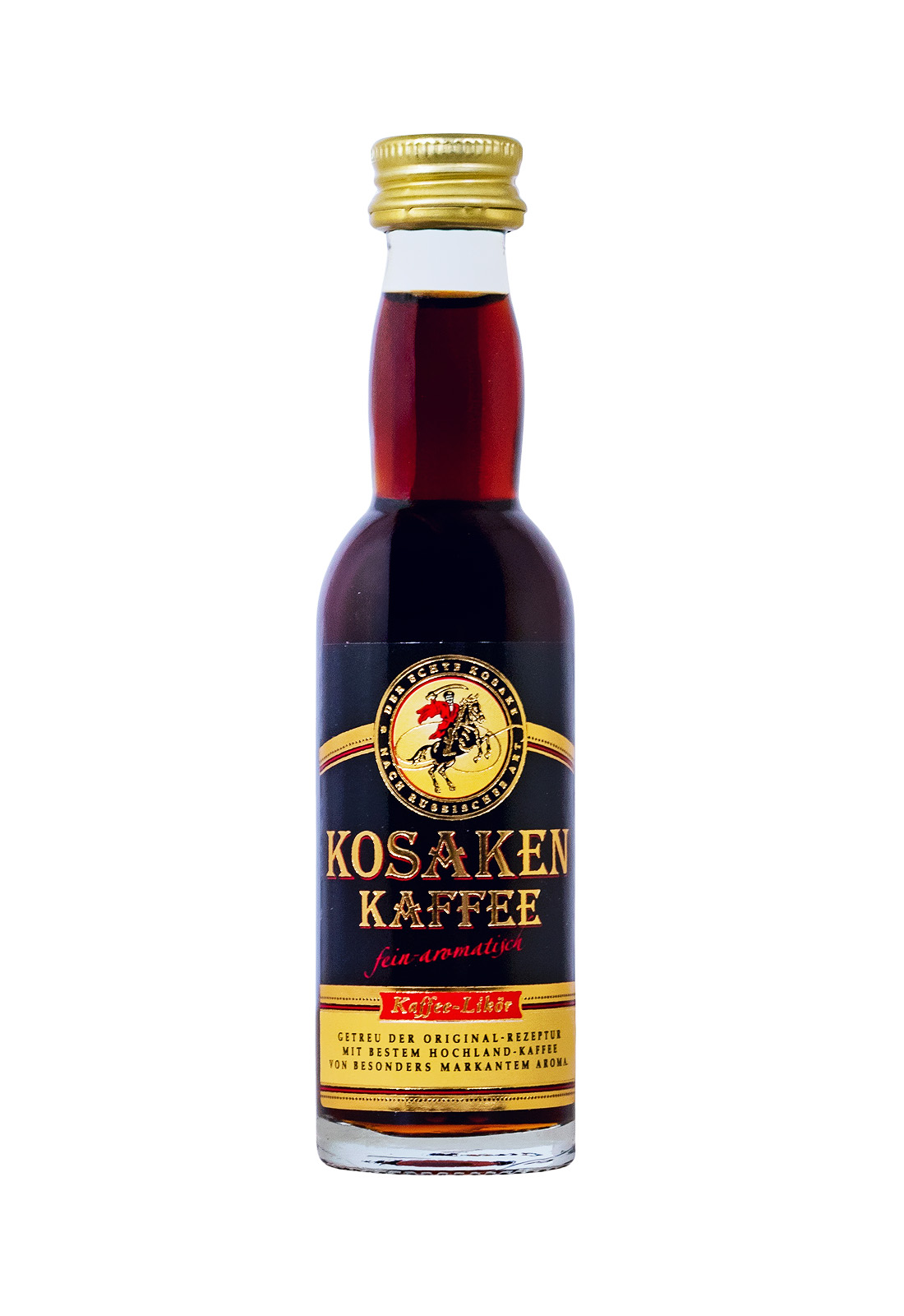 Kosakenkaffee Moccalikör Glas-Kurzer Shot - 0,04L 26% vol