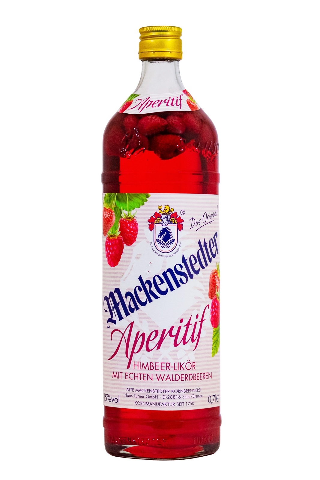 Mackenstedter Himbeer Aperitif kaufen - 0,7L 15% Mackenstedter Himbeer Aperitif kaufen - 0,7L 15%