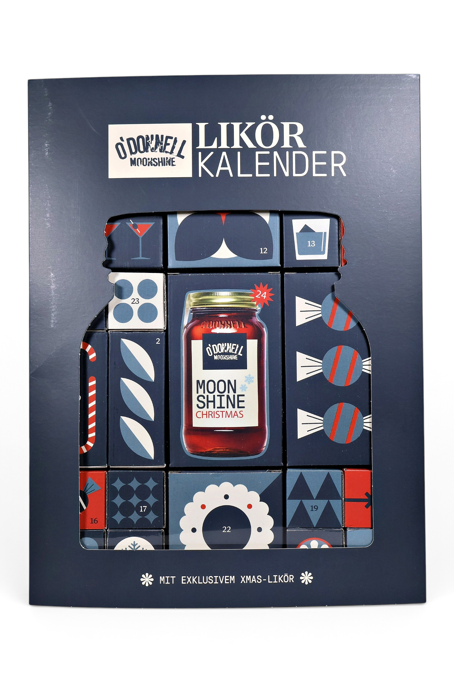 O'Donnell Moonshine Adventskalender 2026 - 1,2L 22,31% vol