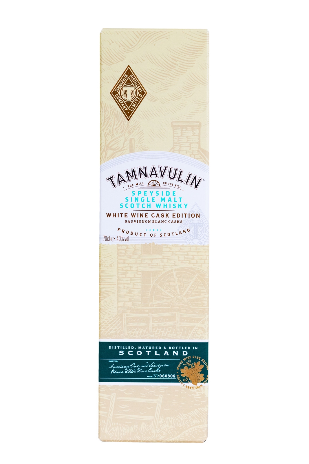 Tamnavulin Speyside Scotch Whisky Sauvignon Blanc Cask - 0,7L 40% vol Tamnavulin Speyside Scotch Whisky Sauvignon Blanc Cask - 0,7L 40% vol