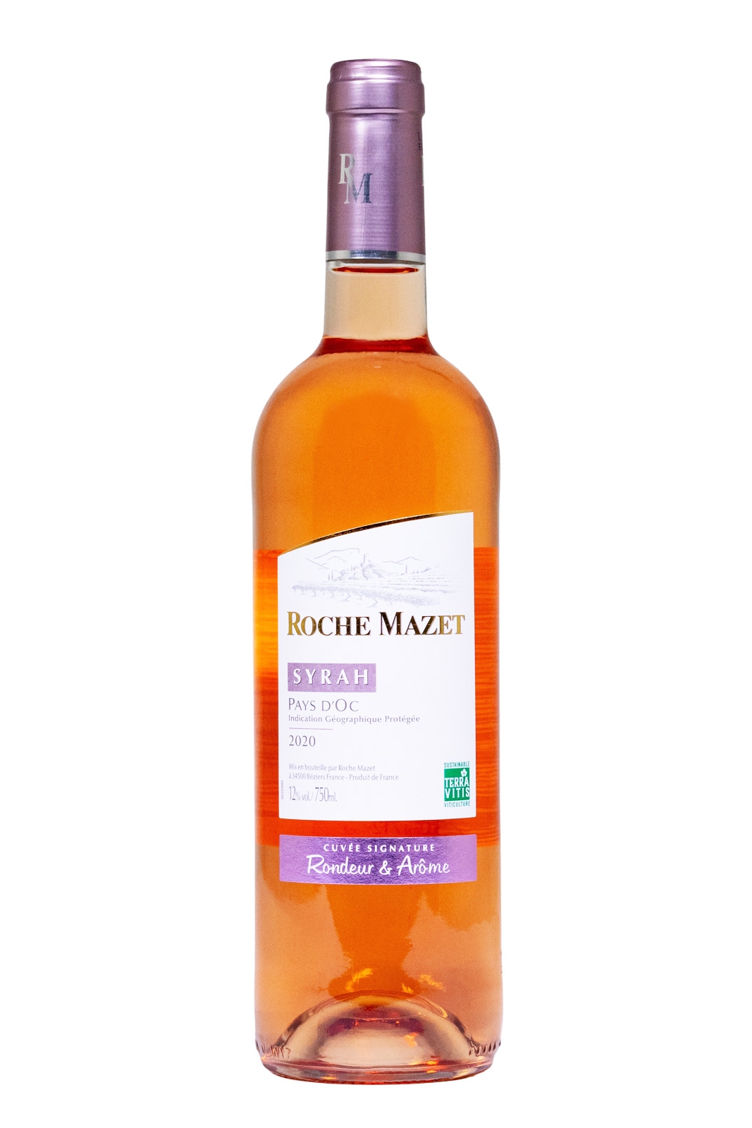 Roche Mazet Syrah Rosé Vins Pays d'Oc - 0,75L 12% vol
