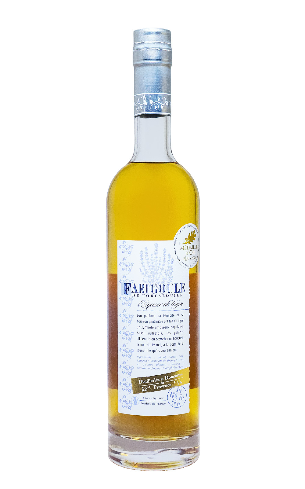 Farigoule de Forcalquier Thym Liqueur - 0,5L 40% vol