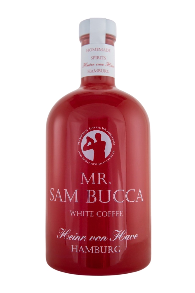 Mr Sam Buccas White Coffee Sambuca - 0,5L 38% vol