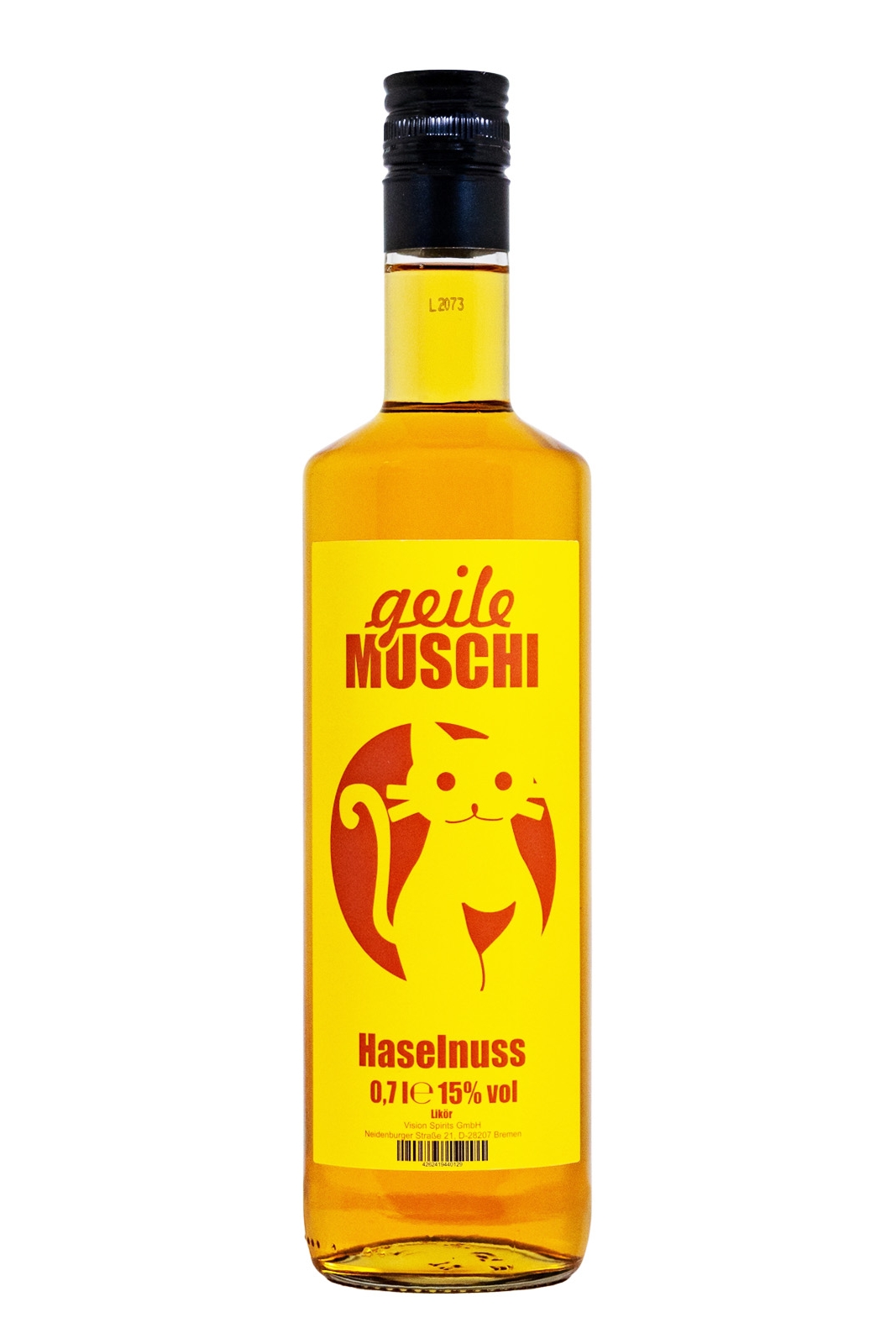 Geile Muschi Haselnuss Likör - 0,7L 15% vol Geile Muschi Haselnuss Likör - 0,7L 15% vol