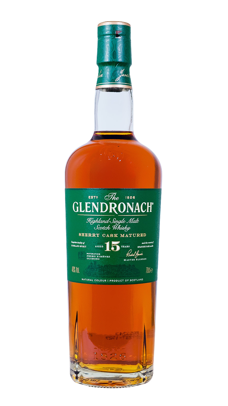 Glendronach Sherry Cask Matured 15 Jahre - 0,7L 46% vol