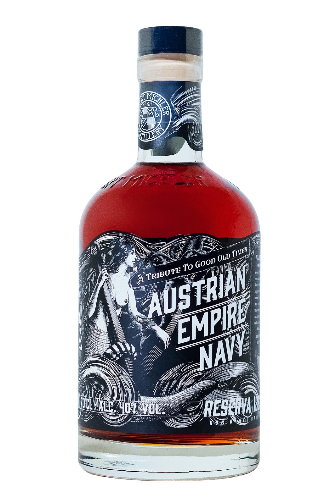 Austrian Empire Navy Reserve 1863 Spirituose auf Rum-Basis - 0,7L 40% vol
