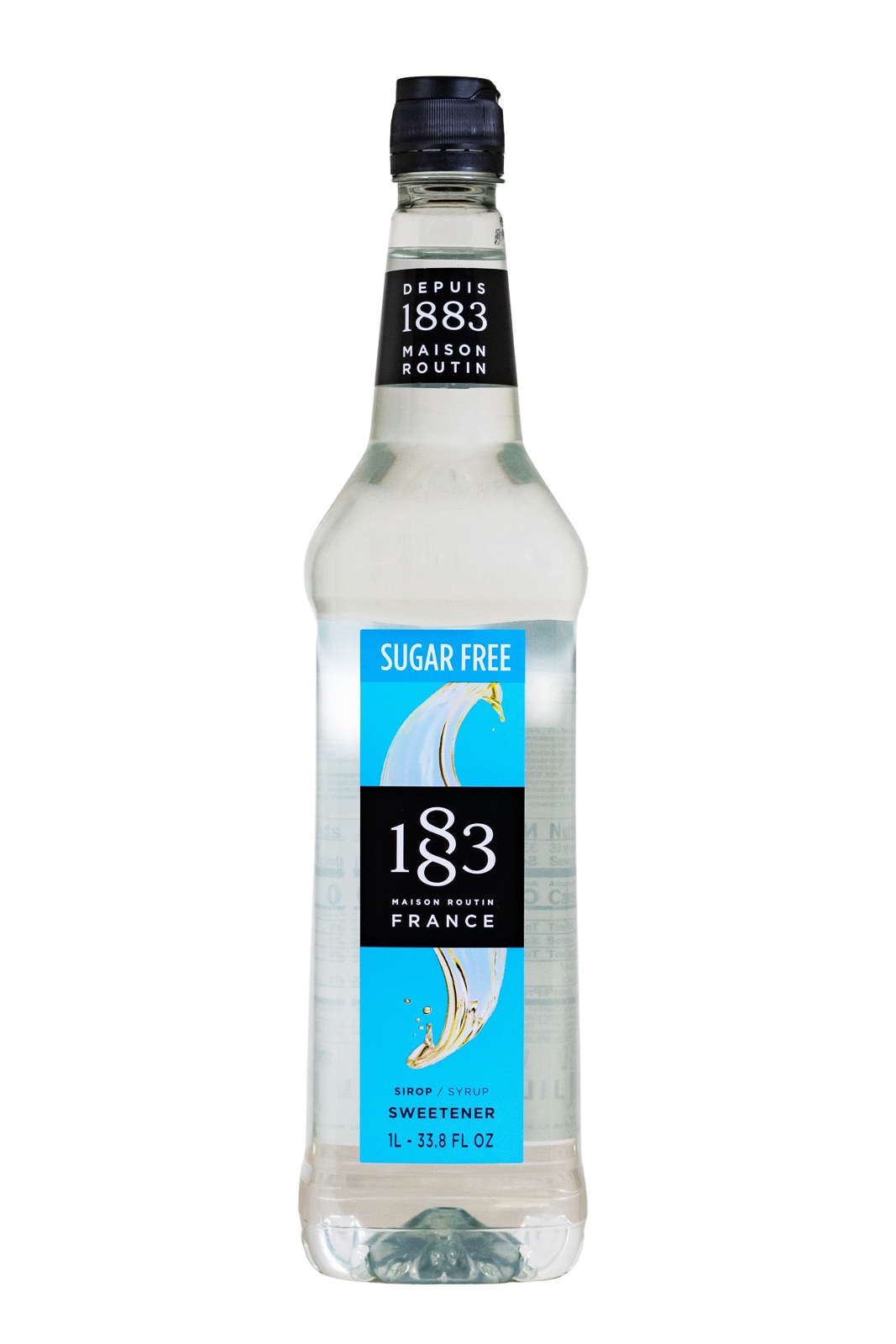 Maison Routin 1883 Sweetener Sirup zuckerfrei PET-Flasche - 1 Liter