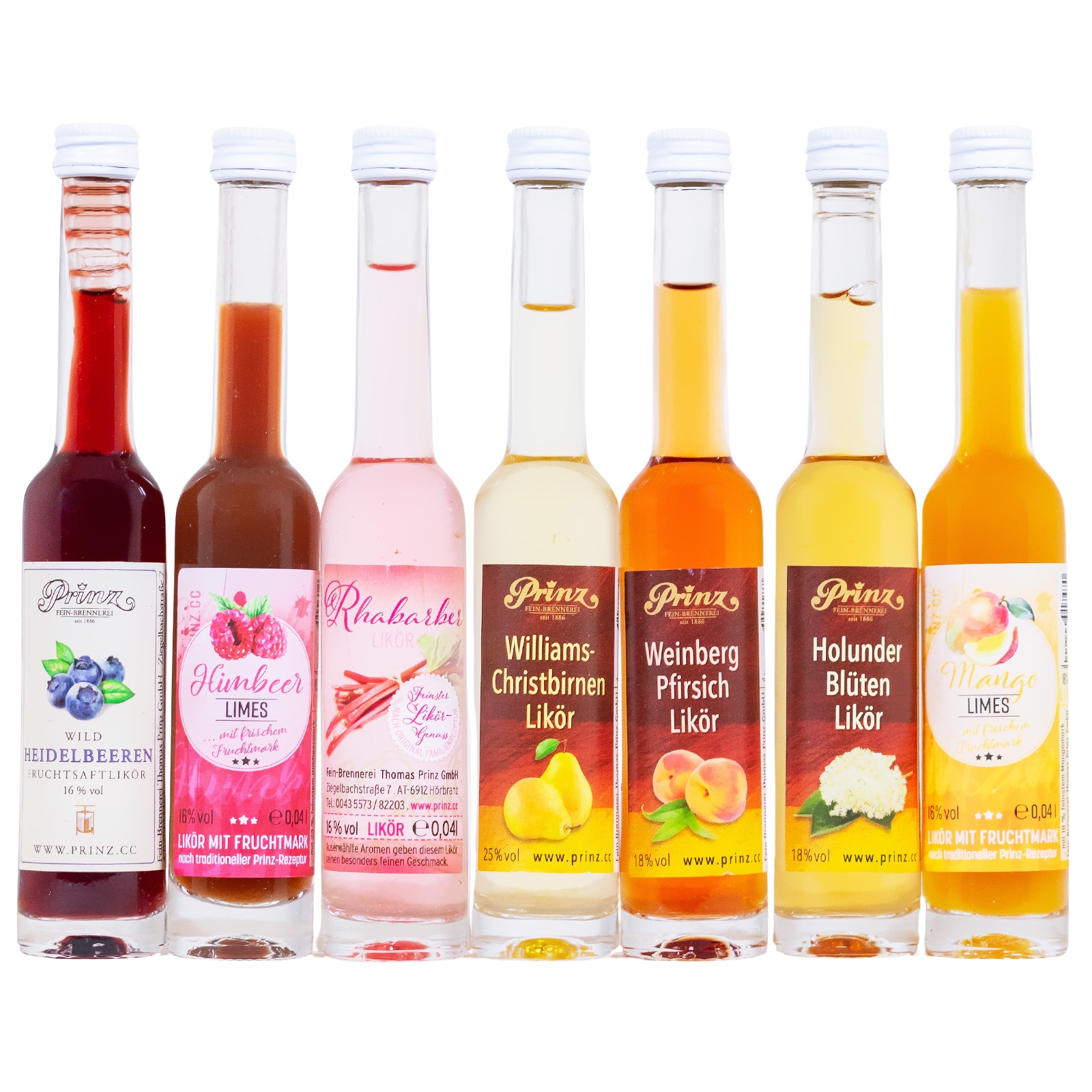 Paket [7 x 0,04L] Prinz Pimp your Prosecco - 0,28L 17,9% vol
