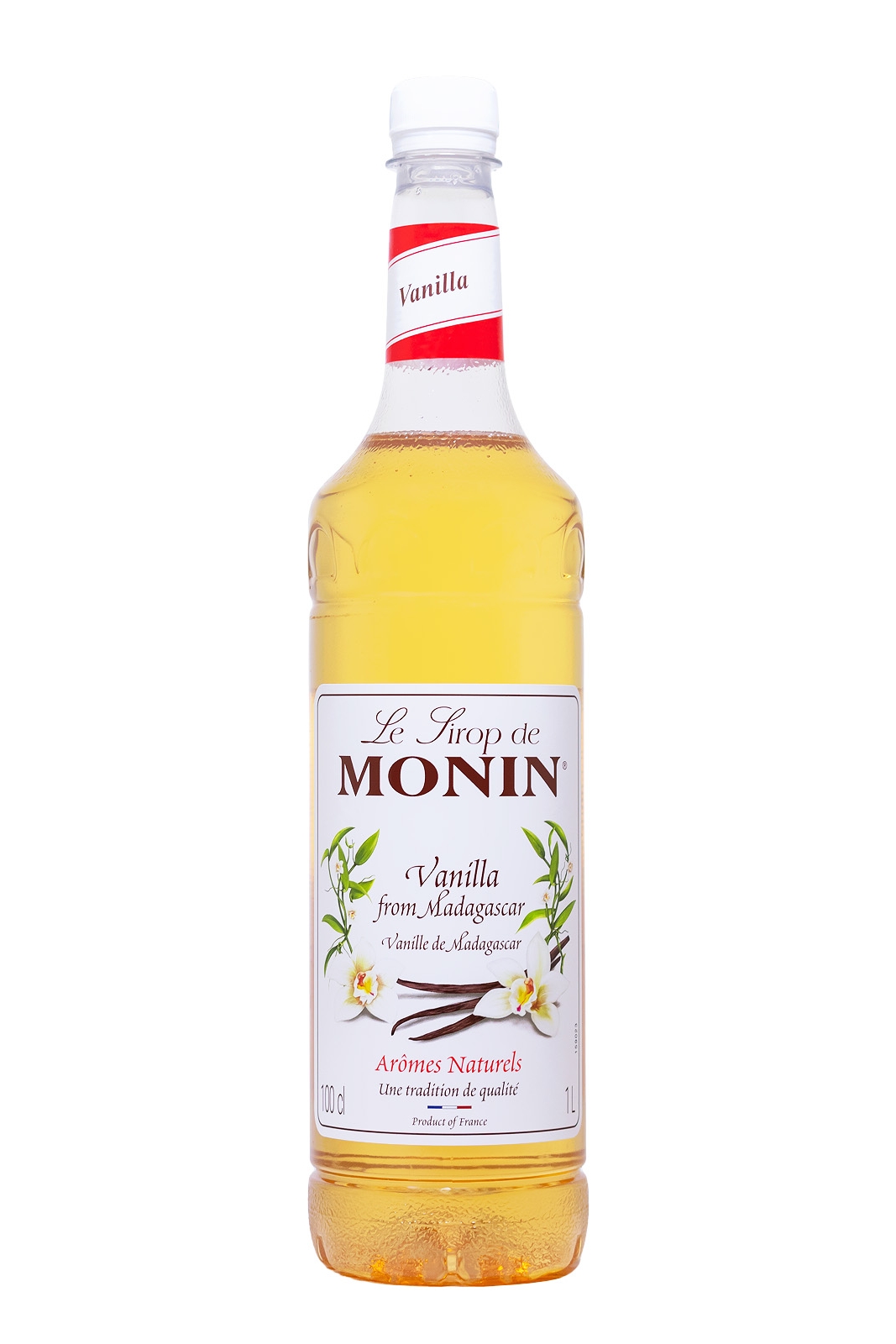 Monin Vanille Madagaskar Sirup PET-Flasche - 1 Liter Monin Vanille Madagaskar Sirup PET-Flasche - 1 Liter