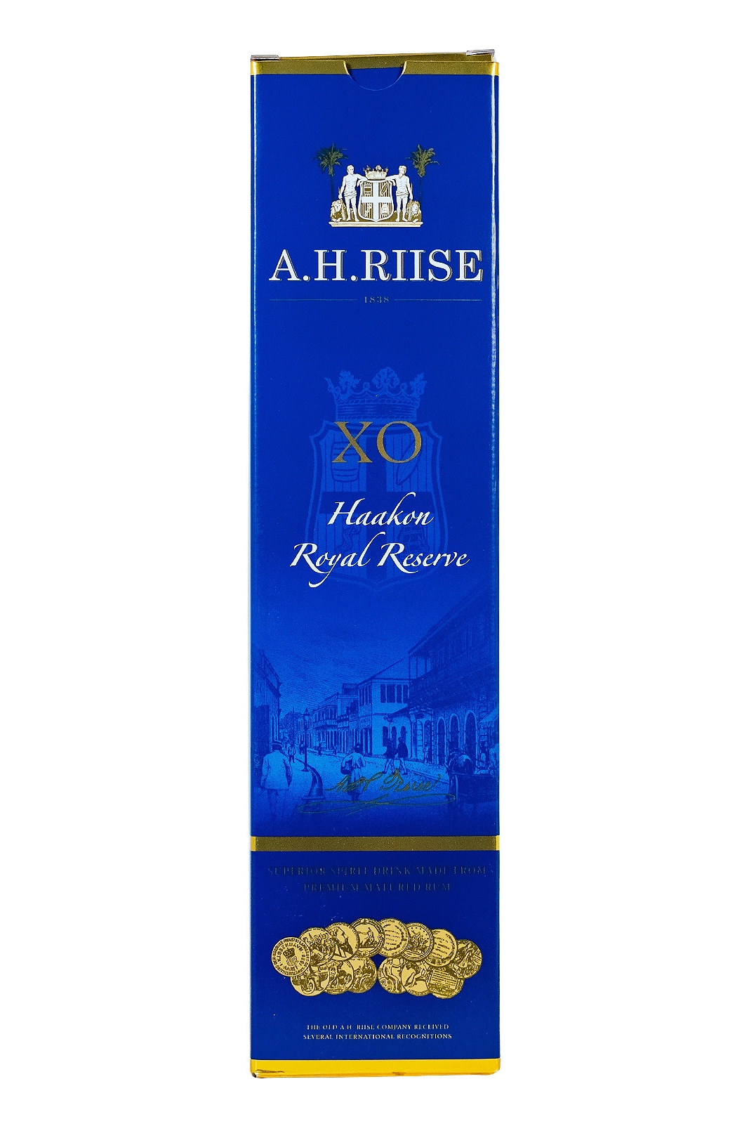 A.H. Riise XO Royal Reserve Kong Haakon Special Edition - 0,7L 42% vol A.H. Riise XO Royal Reserve Kong Haakon Special Edition - 0,7L 42% vol