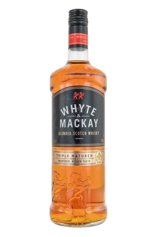 Whyte & Mackay Blended Scotch Whisky - 1 Liter 40% vol Whyte & Mackay Blended Scotch Whisky - 1 Liter 40% vol