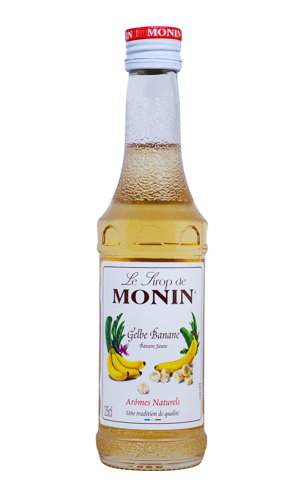 MHD: Monin Gelbe Banane Sirup - 0,25L