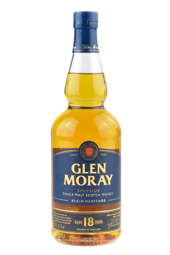 Glen Moray 18 Jahre Single Malt Scotch Whisky - 0,7L 47,2% vol
