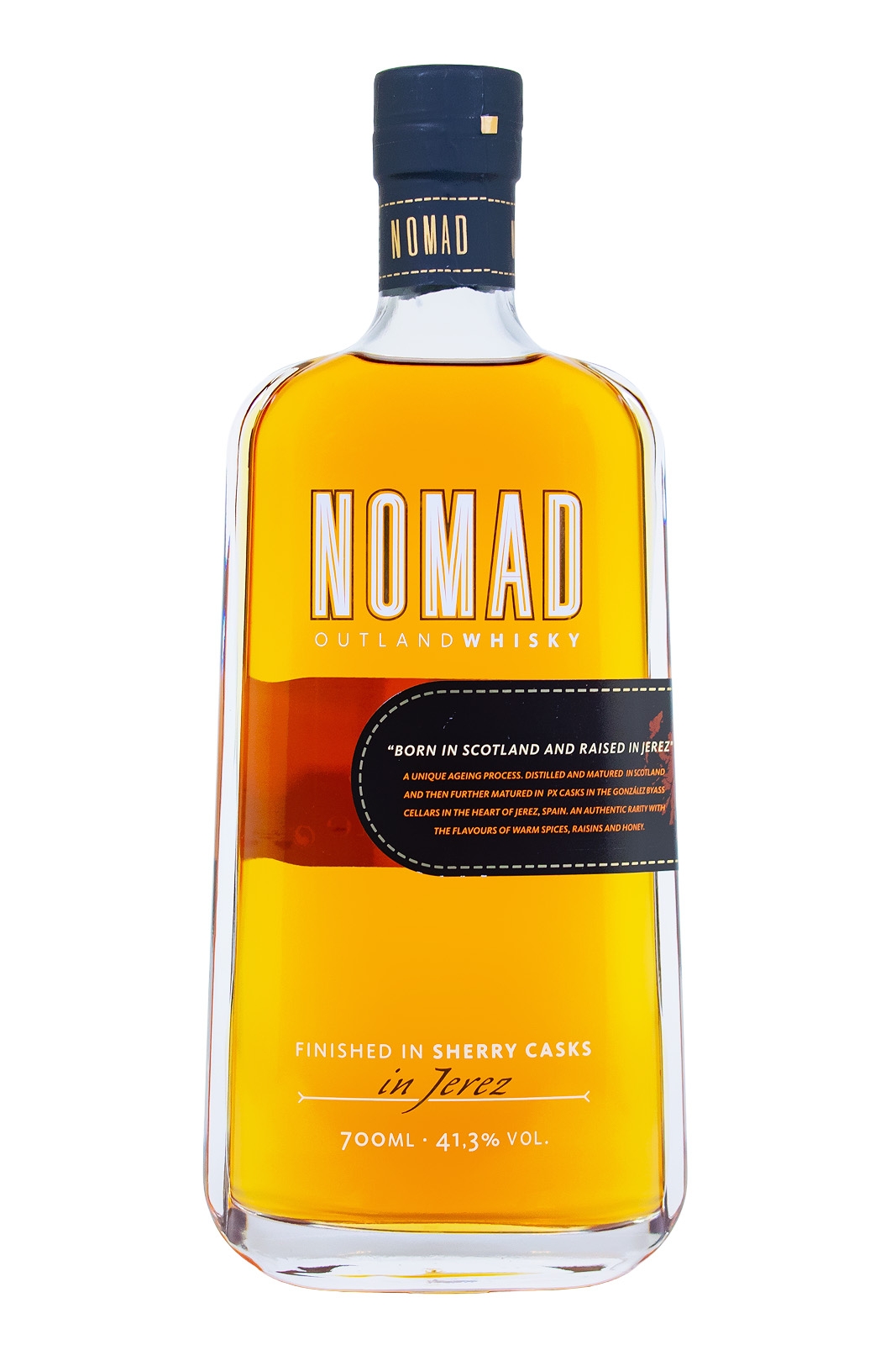 Nomad Blended Whisky mit P.X.-Finish - 0,7L 41,3% vol Nomad Blended Whisky mit P.X.-Finish - 0,7L 41,3% vol