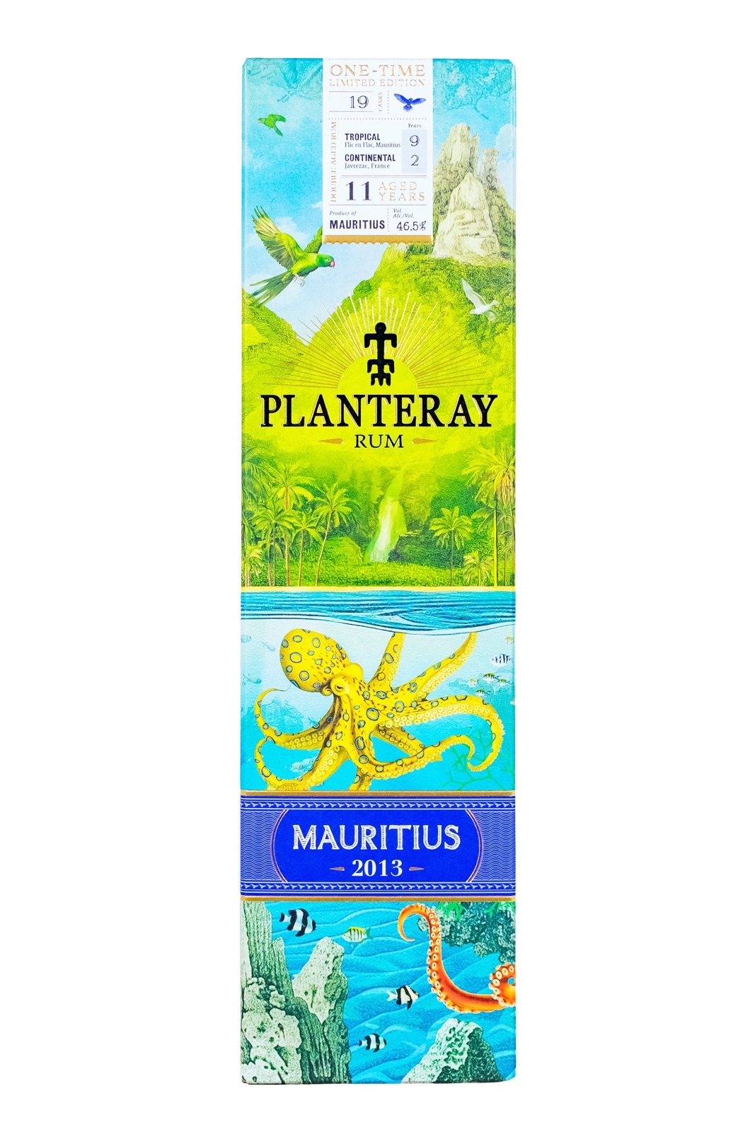 Planteray Mauritius 2013 One-Time Rum - 0,7L 46,5% vol Planteray Mauritius 2013 One-Time Rum - 0,7L 46,5% vol