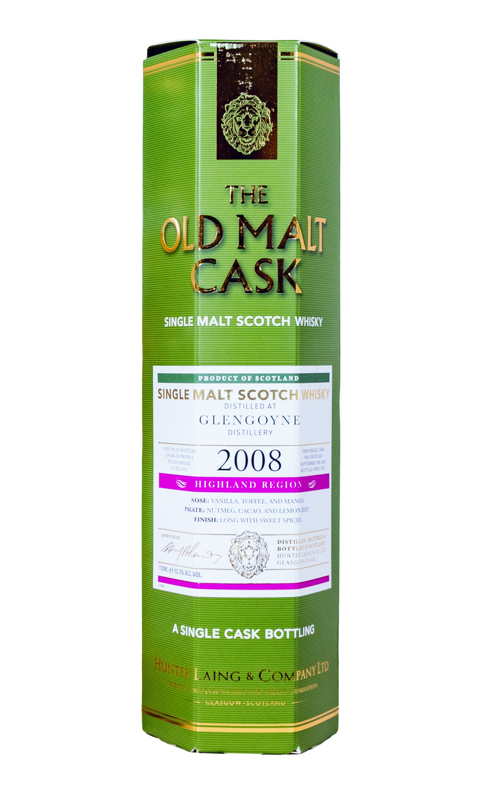 Glengoyne 2008 The Old Malt Cask 16 Jahre - 0,7L 50% vol