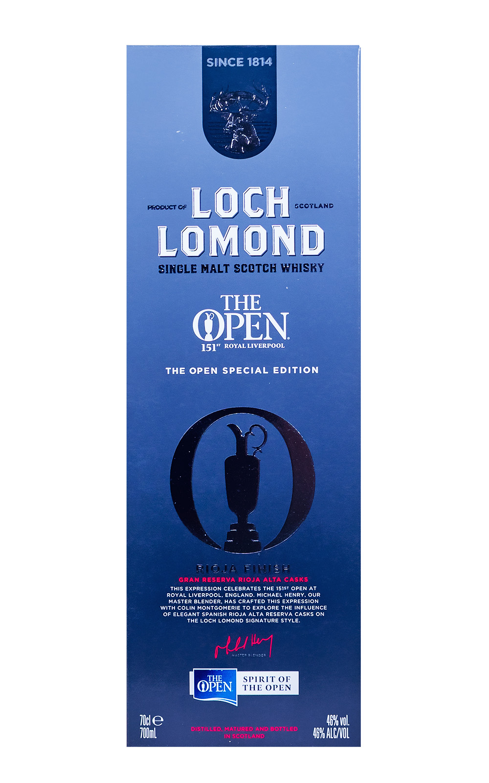 Loch Lomond The Open Special Edition 2023 - 0,7L 46% vol