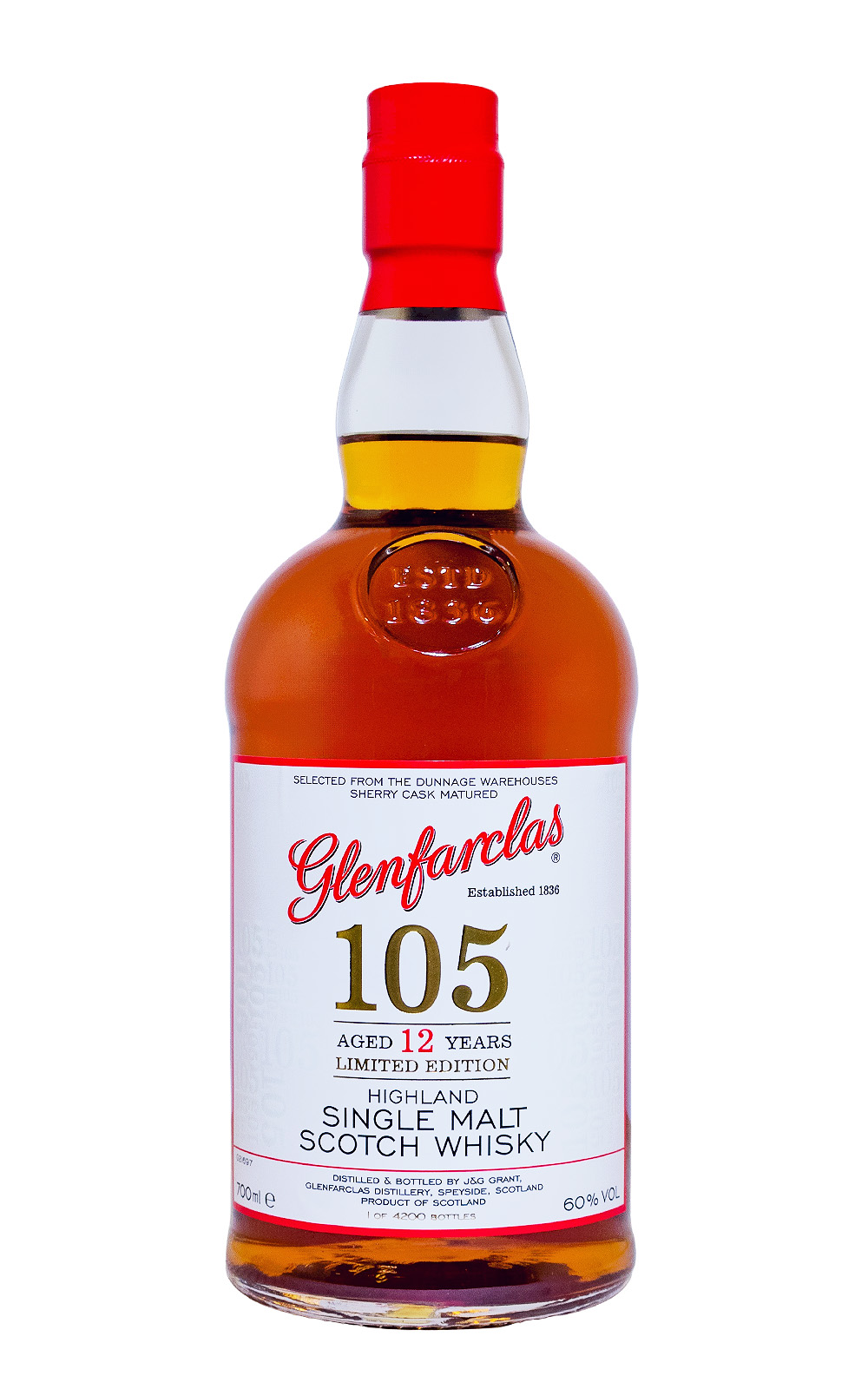 Glenfarclas 105 The Hourglass Limited Edition - 0,7L 60% vol