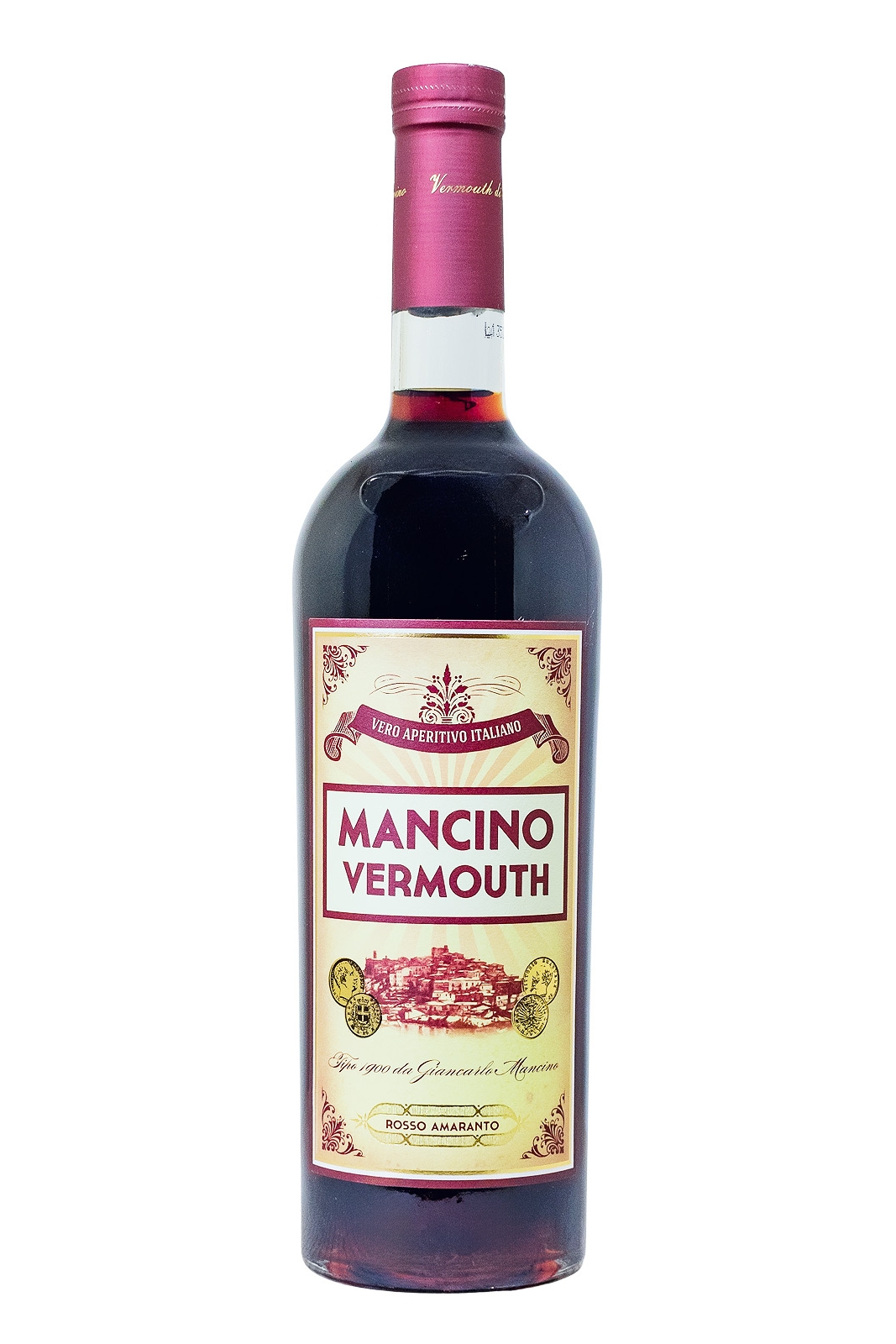Mancino Vermouth Rosso Amaranto - 0,75L 16% vol Mancino Vermouth Rosso Amaranto - 0,75L 16% vol