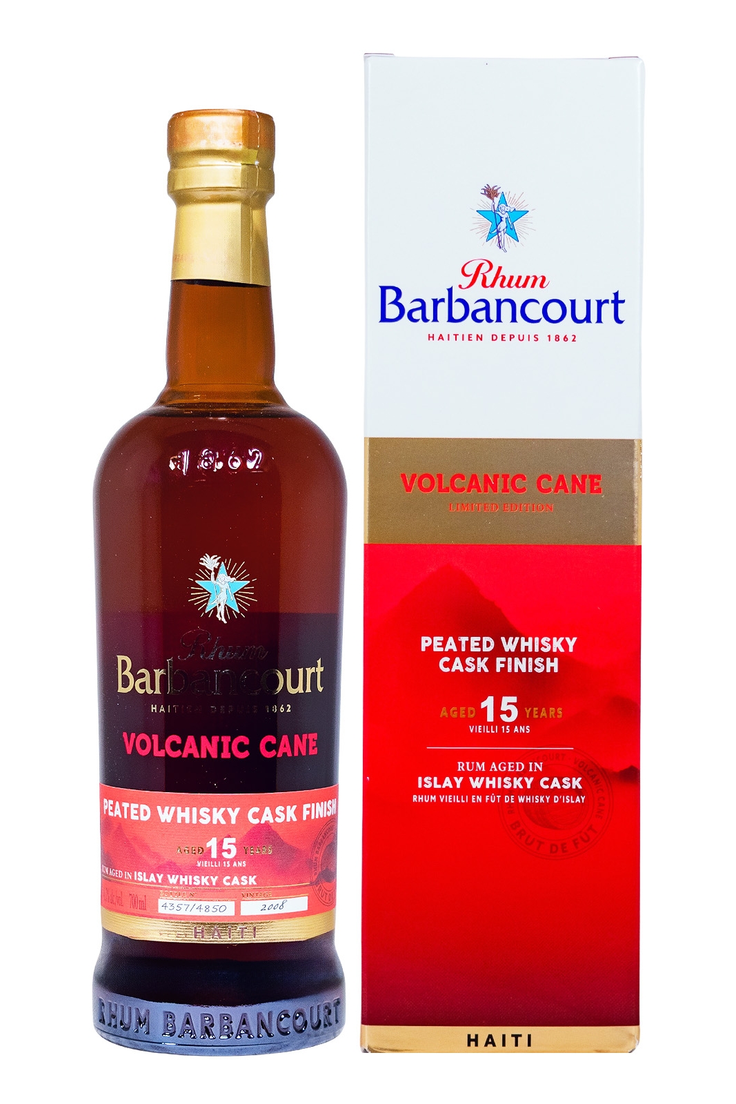 Barbancourt Volcanic Cane 15 Jahre - 0,7L 46,7% vol Barbancourt Volcanic Cane 15 Jahre - 0,7L 46,7% vol