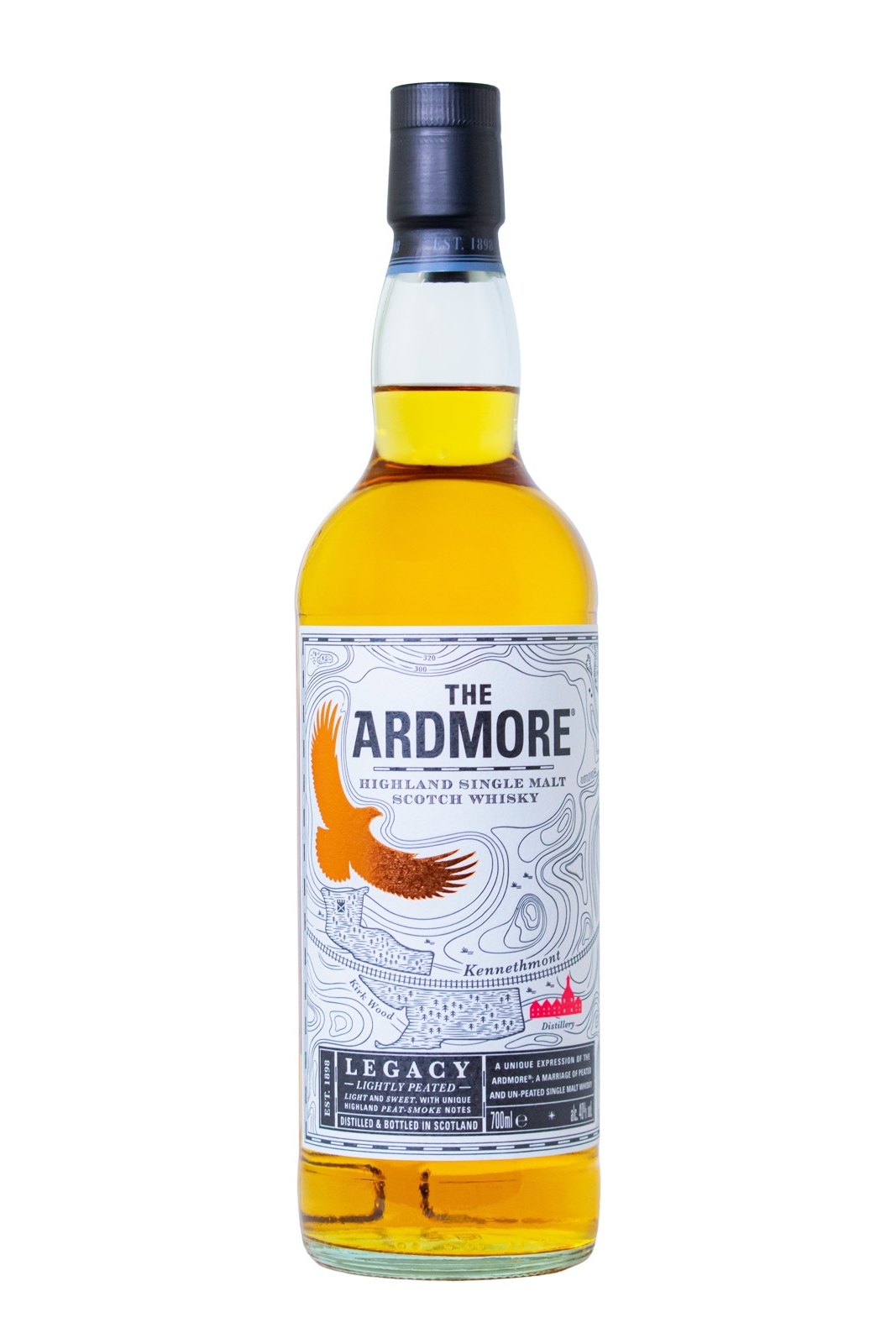 Ardmore Legacy Highland Single Malt Scotch - 0,7L 40% vol