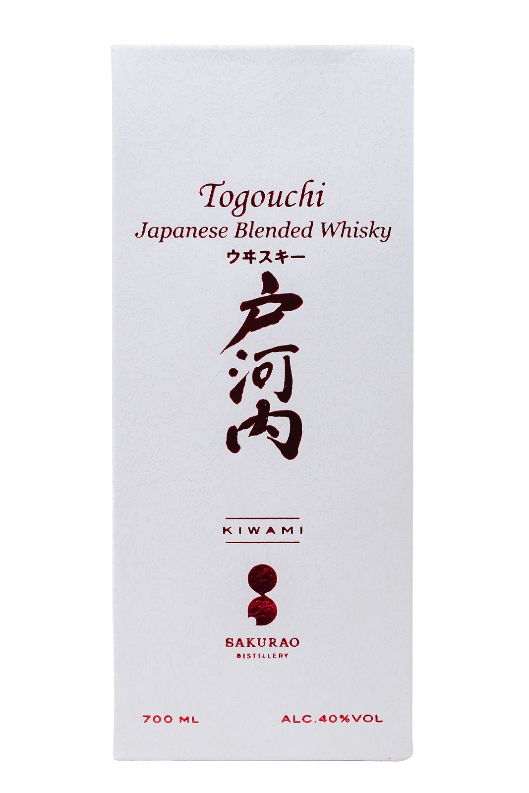 Togouchi Kiwami Japanese Blended Whiskey - 0,7L 40% vol Togouchi Kiwami Japanese Blended Whiskey - 0,7L 40% vol