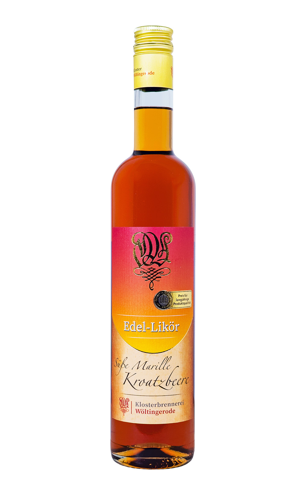 Wöltingerode Marille Kroatzbeere - 0,5L 25% vol