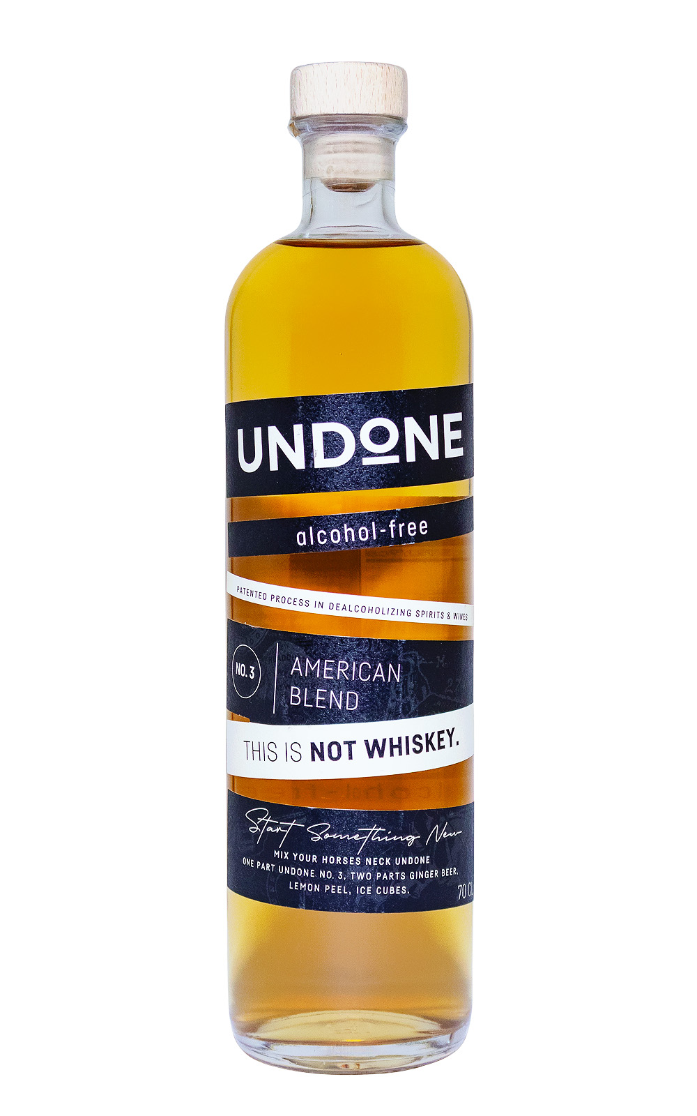 Undone No. 3 American Blend Not Whiskey - 0,7L