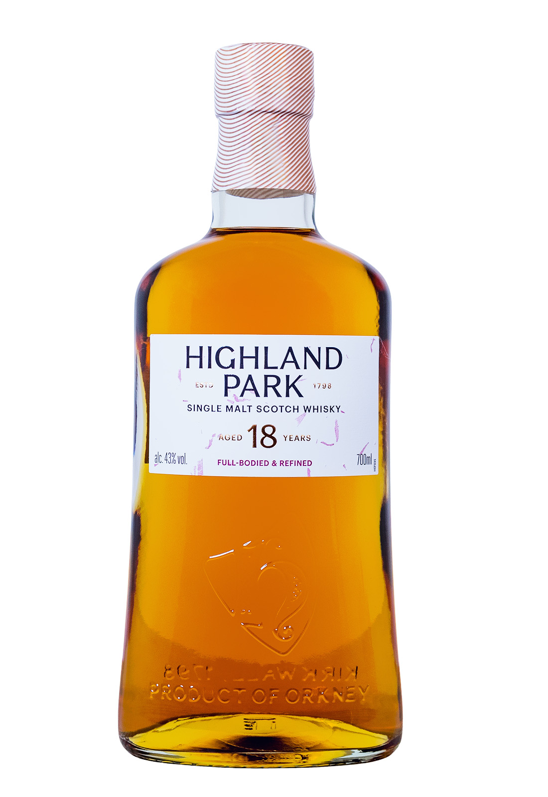 Highland Park 18 Jahre Orkney Single Malt Scotch Whisky - 0,7L 43% vol