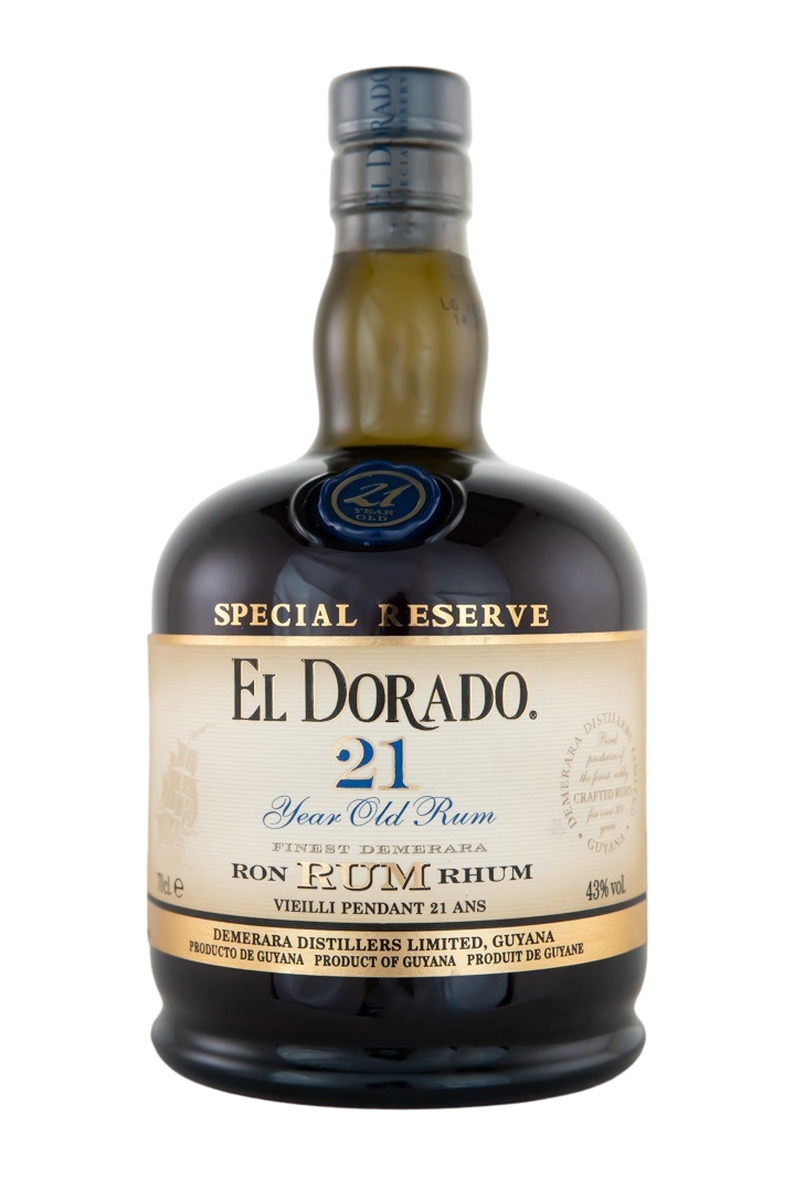 El Dorado Special Reserve 21 Jahre Finest Demerara Rum - 0,7L 43% vol
