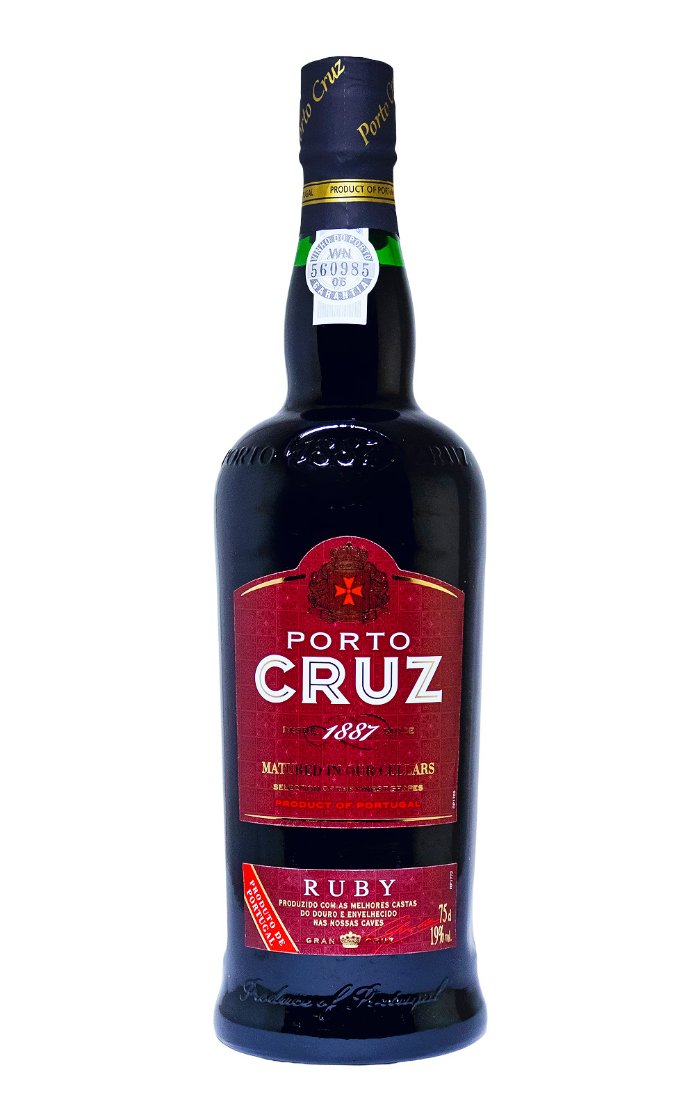 Porto Cruz Ruby Port - 0,75L 19% vol