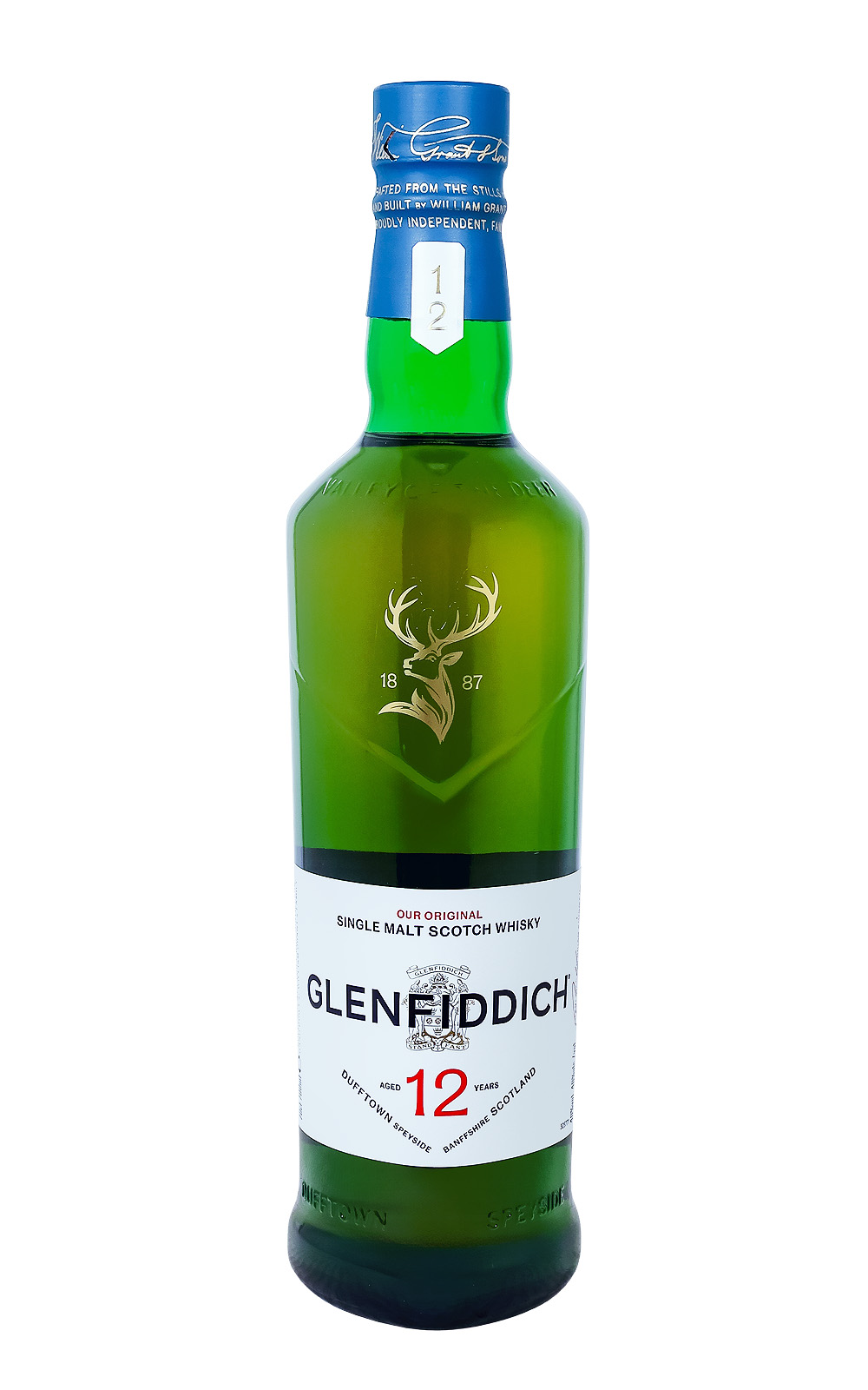 Glenfiddich 12 Jahre Single Malt Scotch Whisky - 0,7L 40% vol