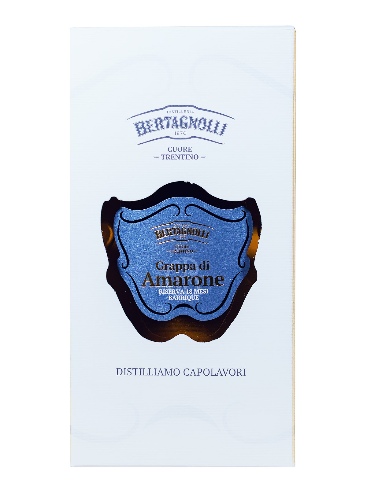 Bertagnolli Grappa di Amarone Barrique - 0,7L 42% vol