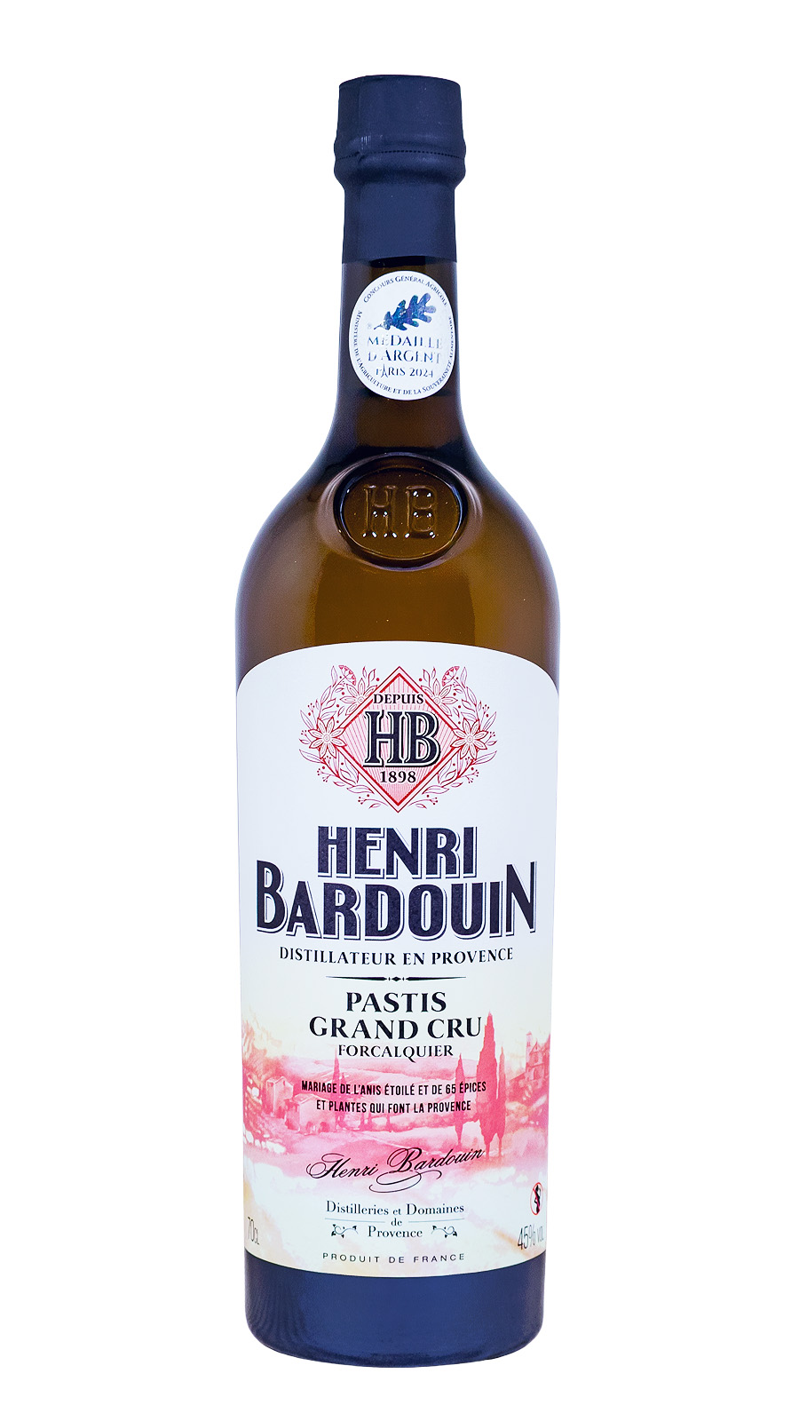 Pastis Henri Bardouin - 0,7L 45% vol