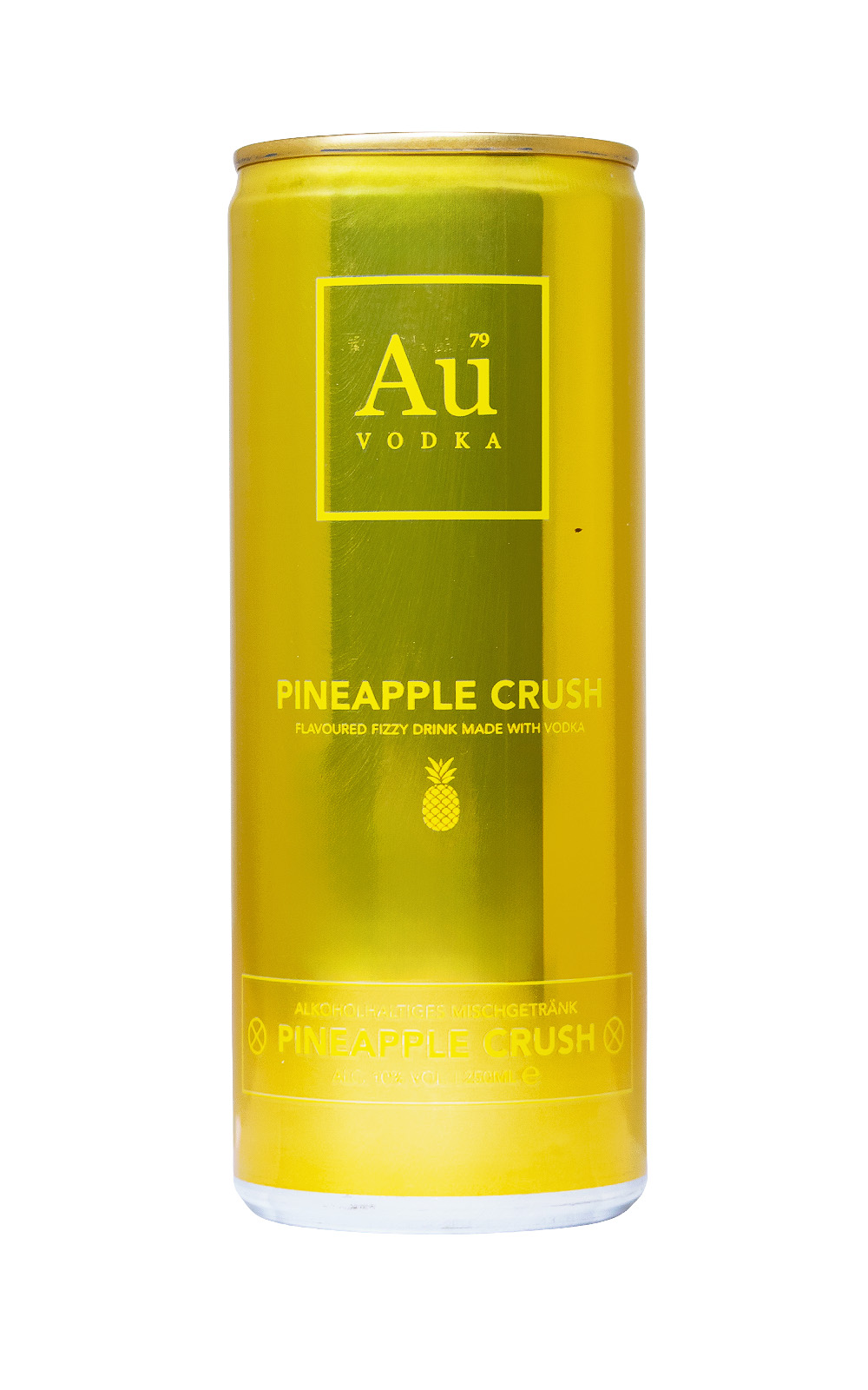 AU Vodka Pineapple Crush Dose - 0,25L 10% vol