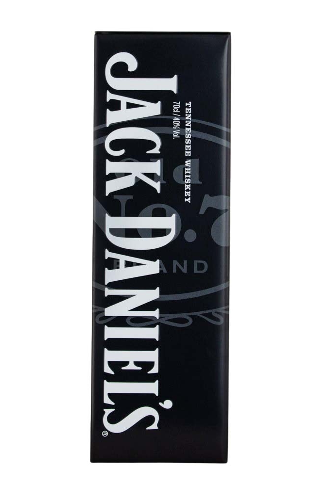 Jack Daniels Tennessee Whiskey Old No. 7 in Metal Tin - 0,7L 40% vol Jack Daniels Tennessee Whiskey Old No. 7 in Metal Tin - 0,7L 40% vol